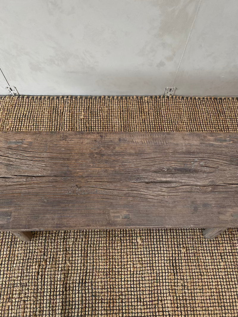 Salontafel smal, in oude olm