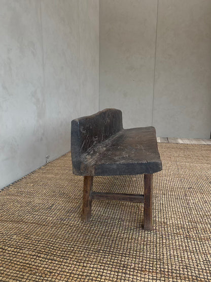 Cederhouten bank met rug